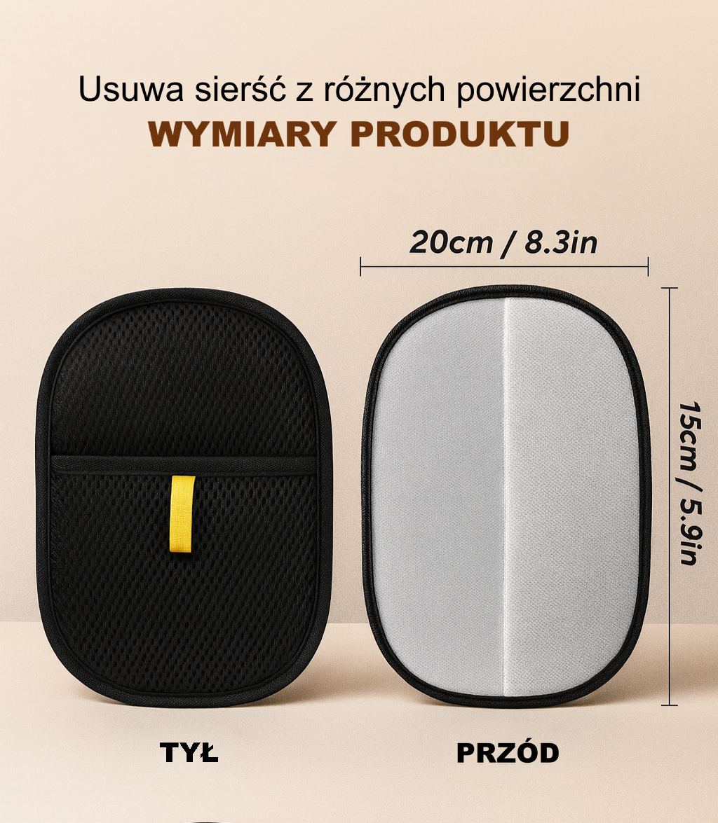 Rękawica Groomly do usuwania sierści
